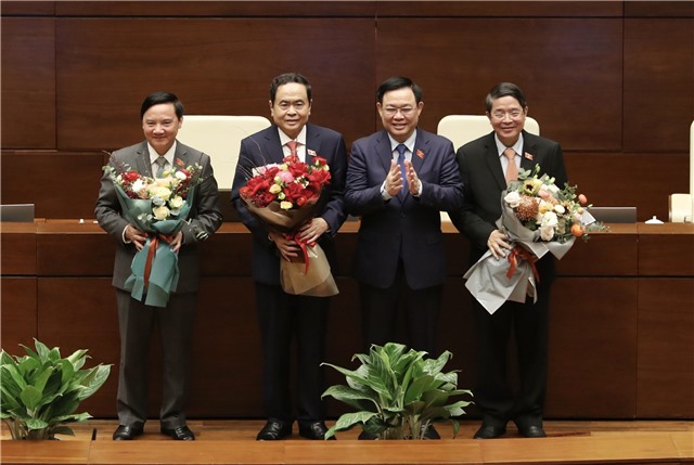 Bầu 3 Phó Chủ tịch Quốc hội