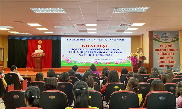 Khai mạc Hội thi giáo viên tiểu học chủ nhiệm lớp giỏi cấp tỉnh