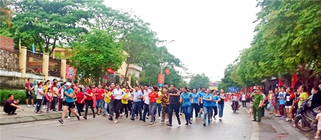 Khai mạc Đại hội TDTT xã Thượng Yên Công lần thứ IV năm 2021