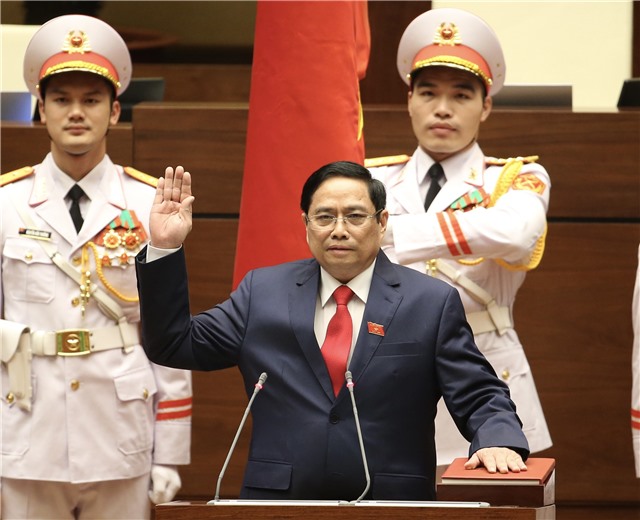 Đồng chí Phạm Minh Chính giữ chức vụ Thủ tướng Chính phủ