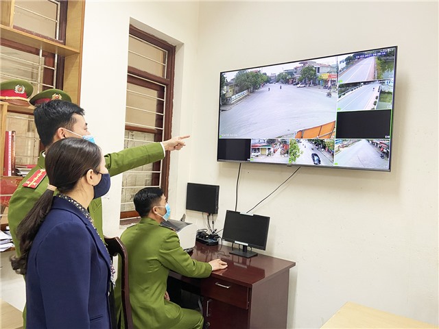 TP Uông Bí: Hiệu quả từ mô hình camera giám sát an ninh