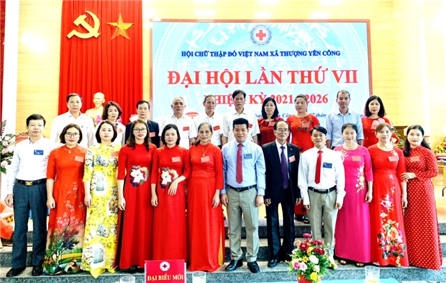 Đại hội Hội Chữ thập đỏ xã Thượng Yên Công lần thứ VII nhiệm kỳ 2021-2026