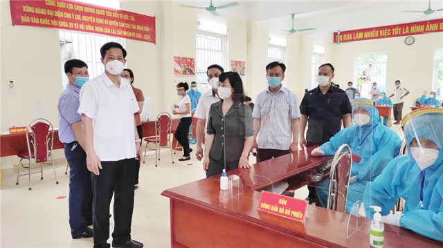 Diễn tập bầu cử Đại biểu Quốc hội khóa XV và Đại biểu HĐND các cấp nhiệm kỳ 2021-2026 trong điều kiện có dịch bệnh Covid-19