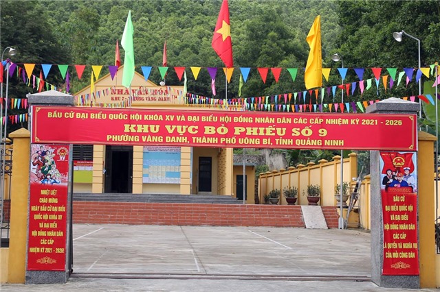 Phường Vàng Danh sẵn sàng cho ngày bầu cử