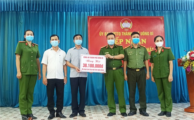 Tiếp nhận trên 466 triệu đồng ủng hộ phòng, chống Covid-19