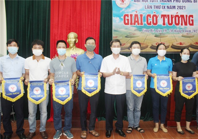 Khai mạc Giải Cờ tướng Đại hội Thể dục thể thao thành phố năm 2021