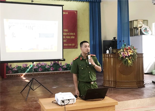 Công an thành phố Uông Bí thực hiện hiệu quả “Tháng hành động phòng, chống ma túy”