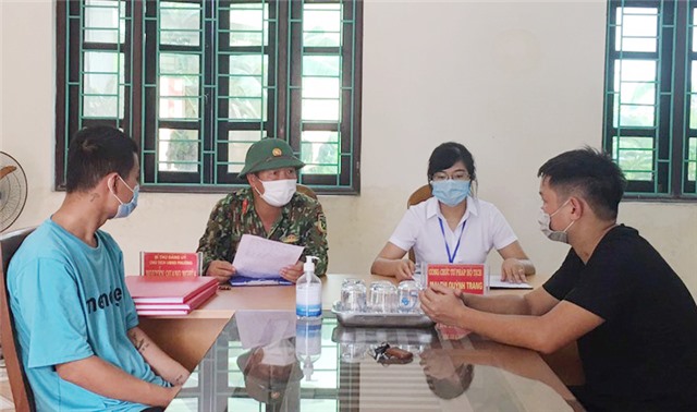 Xử lý 02 trường hợp vi phạm phòng, chống dịch tại chốt liên ngành Cầu Đá Bạc