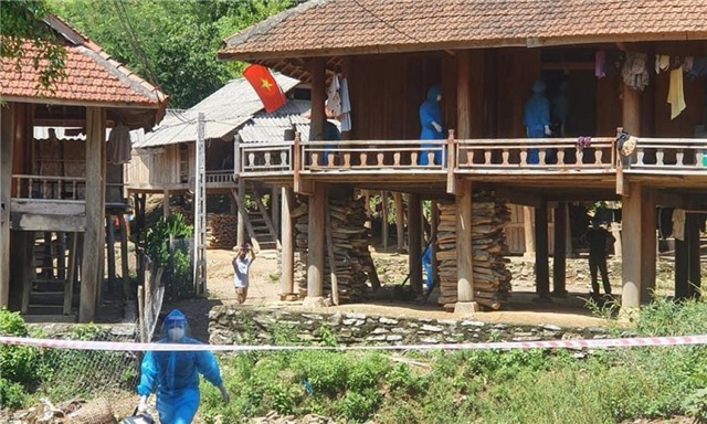 Thêm 6 ca dương tính SARS-CoV-2 ở một bản vùng cao Nghệ An