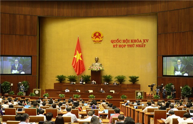 Hôm nay (28/7), Kỳ họp thứ nhất – Quốc hội khóa XV họp phiên bế mạc