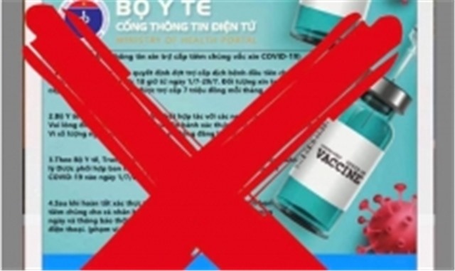 Cảnh báo: Trang web giả mạo cổng thông tin điện tử của Bộ Y tế