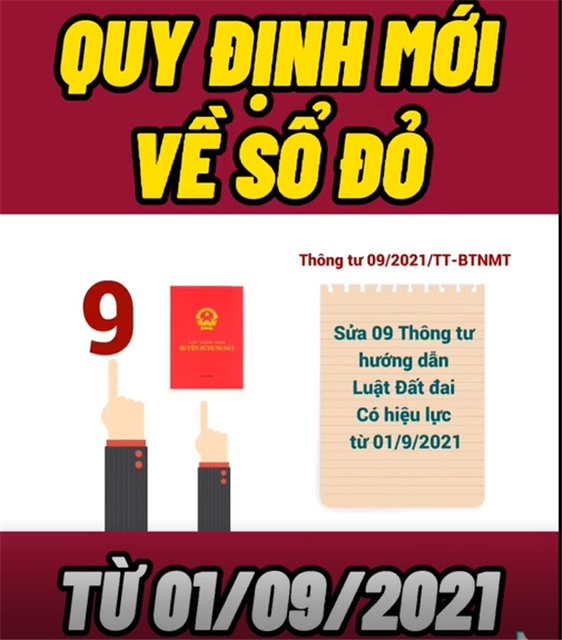 Quy định mới về Sổ đỏ