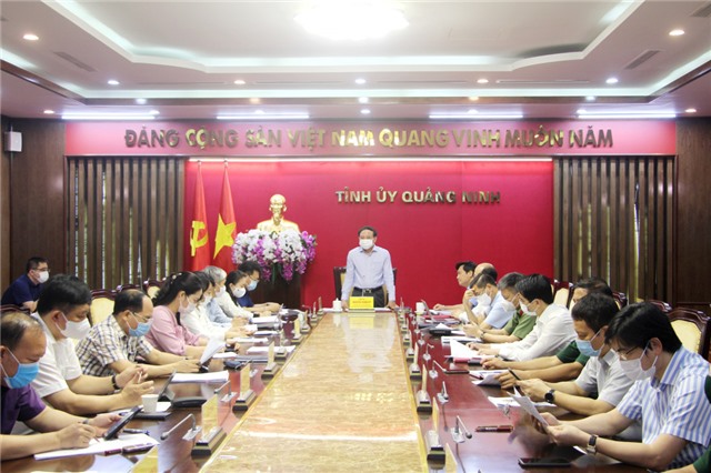 Họp Ban Chỉ đạo phòng, chống dịch Covid-19 cấp tỉnh