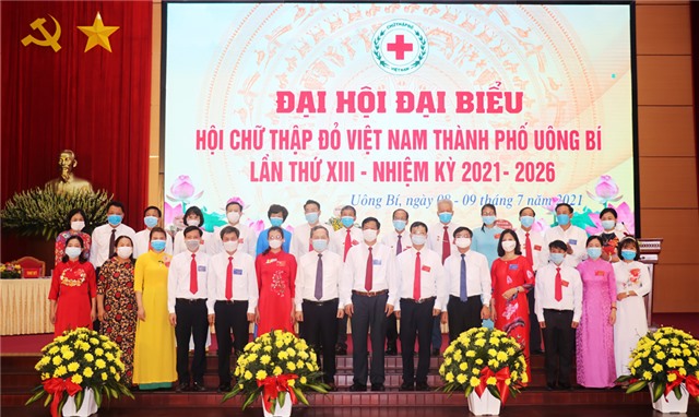 Đại hội Đại biểu Hội Chữ thập đỏ thành phố Uông Bí, lần thứ XIII nhiệm kỳ 2021-2026