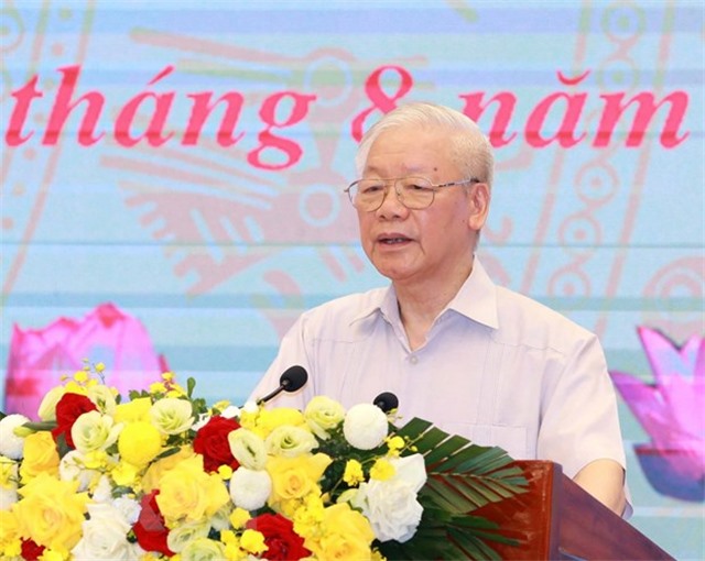 Toàn văn phát biểu của Tổng Bí thư tại Hội nghị toàn quốc triển khai Chương trình hành động của MTTQVN thực hiện Nghị quyết Đại hội XIII của Đảng