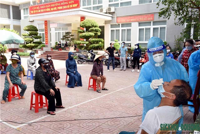 Ổ dịch chợ đầu mối TP Vinh ghi nhận 20 ca dương tính