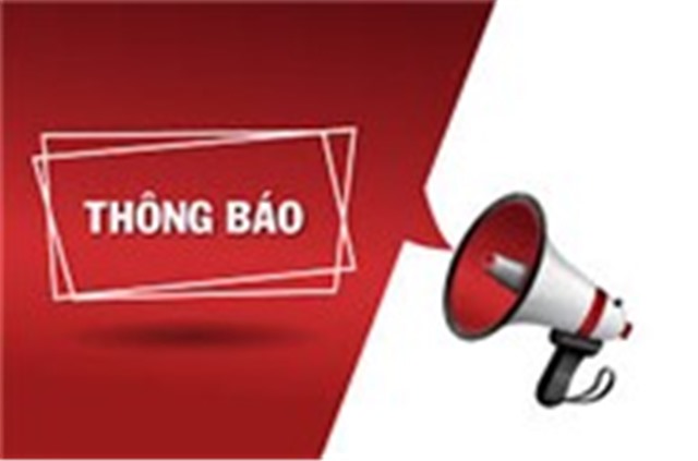 Thông báo bán thanh lý tài sản theo hình thức niêm yết giá