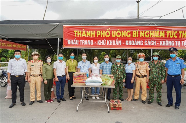 MTTQ TP Uông Bí: Chung tay phòng, chống dịch Covid-19