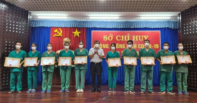 Đoàn nhân viên y tế hoàn thành nhiệm vụ hỗ trợ công tác chống dịch tại tỉnh Tây Ninh