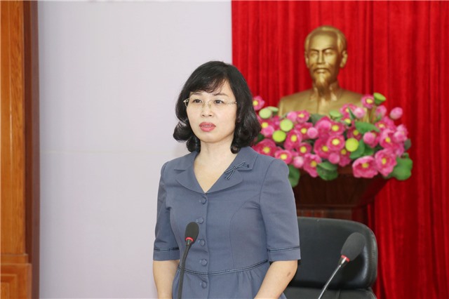 Phó Bí thư Tỉnh ủy, Phó Chủ tịch Thường trực HĐND tỉnh Trịnh Thị Minh Thanh làm việc tại TP Uông Bí
