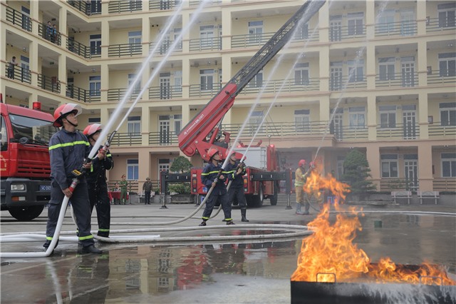 Tăng cường biện pháp phòng cháy, chữa cháy trên địa bàn thành phố Uông Bí