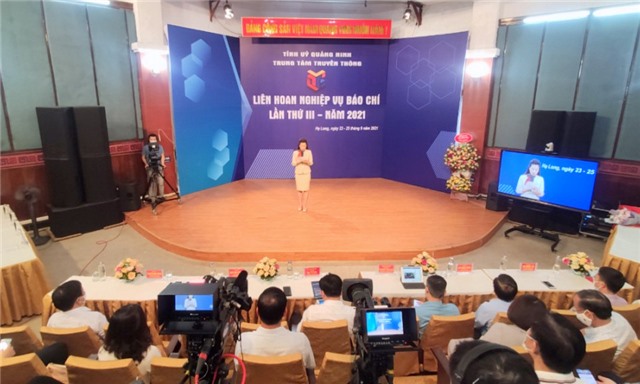 Khai mạc Liên hoan nghiệp vụ báo chí Trung tâm Truyền thông tỉnh Quảng Ninh lần III năm 2021
