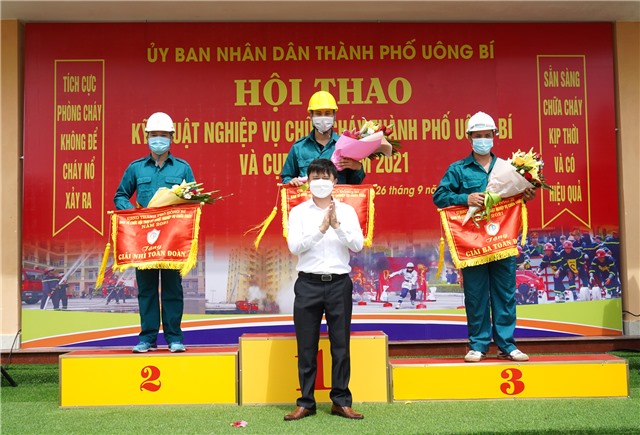 Hội thao kỹ thuật nghiệp vụ chữa cháy thành phố năm 2021