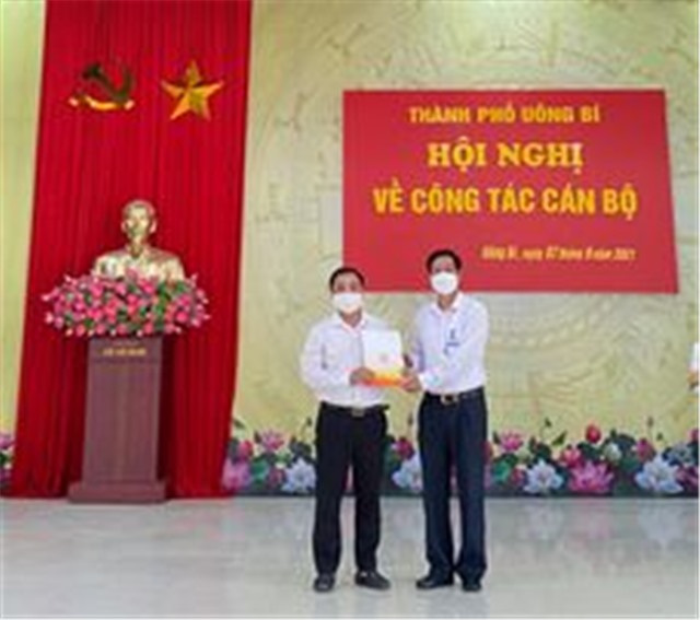Công bố Quyết định về công tác cán bộ