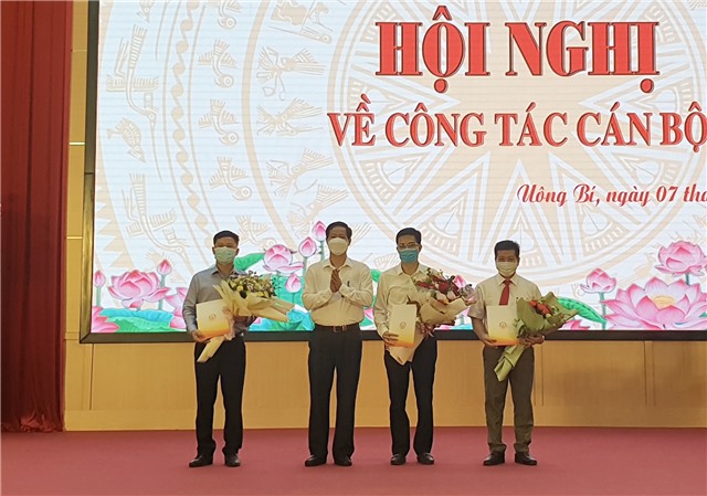 Công bố các Quyết định về công tác cán bộ