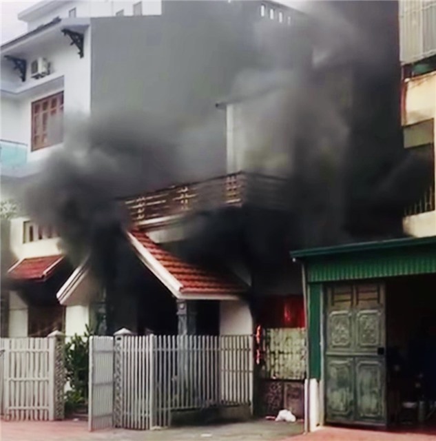 Thông tin về vụ cháy tại phường Thanh Sơn
