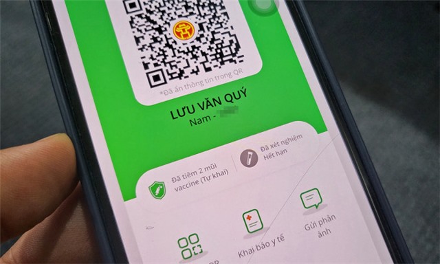 PCCovid, cập nhật, tự khai mũi tiêm