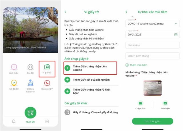 Cách tự khai báo mũi tiêm trên PC-Covid