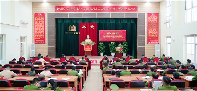 Công an thành phố tổng kết công tác năm 2021,  triển khai công tác và phát động phong trào thi đua “Vì an ninh Tổ quốc” năm 2022