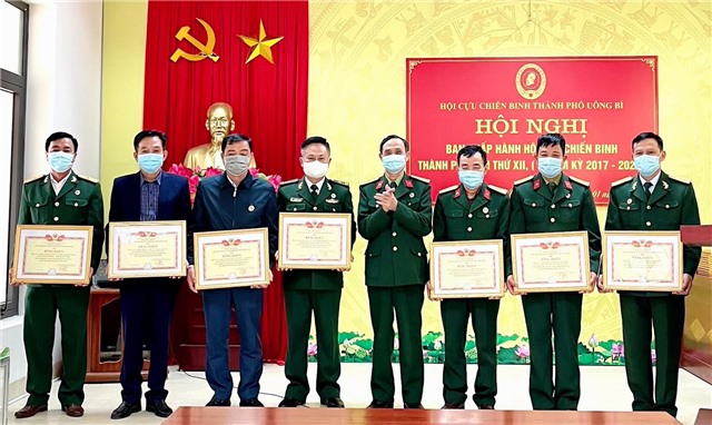 Hội nghị Ban chấp hành Hội CCB thành phố lần thứ XII, nhiệm kỳ 2017 - 2022