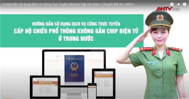 Hướng Dẫn Sử Dụng Dịch Vụ Công Trực Tuyến Đăng Ký Cấp Hộ Chiếu 