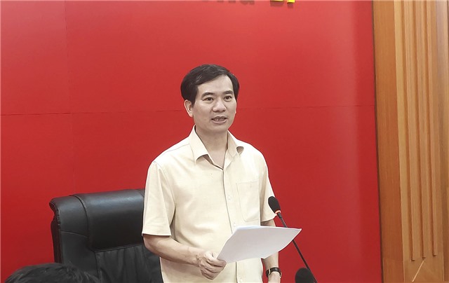 Đoàn giám sát Ban Tổ chứcTỉnh uỷ làm việc với Thành uỷ Uông Bí