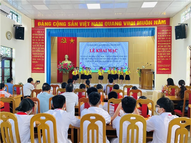 Phường Thanh Sơn khai mạc “Tuần lễ hưởng ứng học tập suốt đời” năm 2022