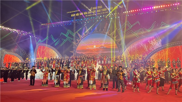 Đoàn Quảng Ninh tham gia Ngày hội văn hóa dân tộc Dao lần thứ 2