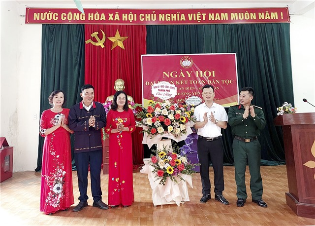 Ngày hội Đại đoàn kết toàn dân tộc tại thôn Quan Điền - Khe Thần, xã Thượng Yên Công