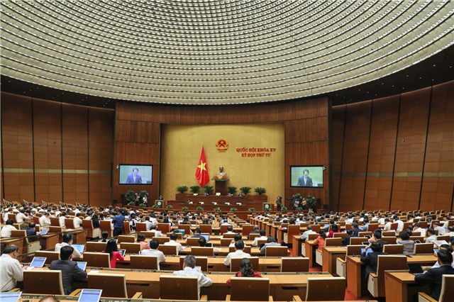 Quốc hội thông qua Nội quy kỳ họp (sửa đổi)