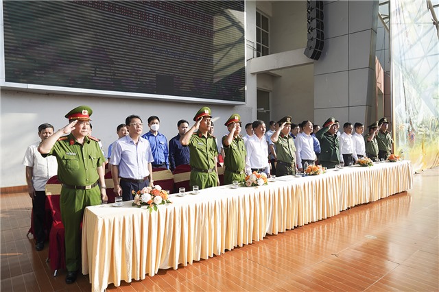 Ra quân thực hiện đợt cao điểm tấn công, trấn áp tội phạm,  bảo đảm an ninh, trật tự Tết Nguyên đán Quý Mão 2023