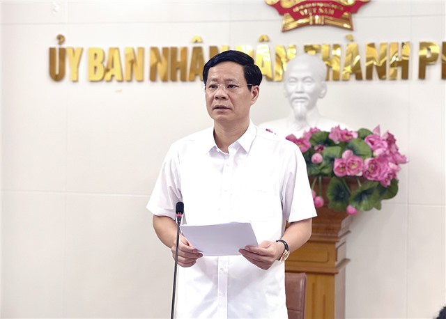 UBND thành phố đối thoại giải quyết đơn kiến nghị của bà Vũ Thị Hường và các hộ dân tại tổ 2, khu Bí Trung 2, phường Phương Đông