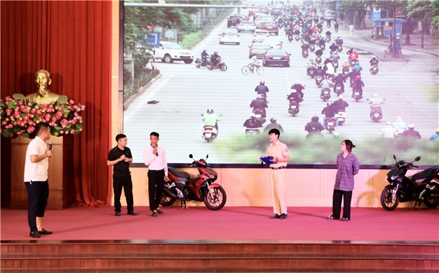 Ngày hội Thanh niên với pháp luật và văn hoá giao thông năm 2022