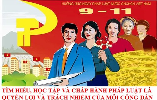 Hưởng ứng ngày Pháp luật Việt Nam