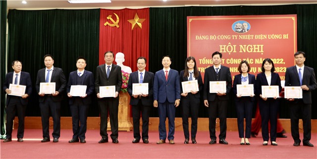 Đảng bộ Công ty Nhiệt điện Uông Bí: Tổng kết công tác năm 2022, triển khai nhiệm vụ năm 2023