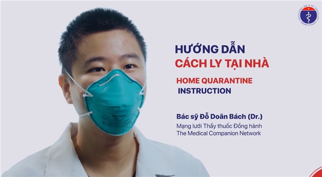 Hướng dẫn dành cho F0, F1 cách ly tại nhà