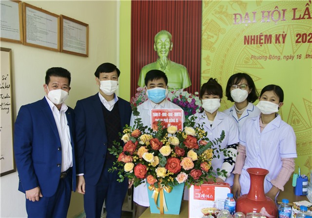 Phó chủ tịch HĐND thành phố Đỗ Trường Sơn chúc mừng Ngày Thầy thuốc Việt Nam