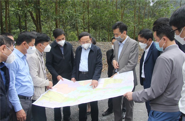 Bí thư Tỉnh ủy khảo sát đầu tư 2 tuyến đường kết nối TP Hạ Long - tỉnh Lạng Sơn và Hạ Long – Sơn Động (Bắc Giang)
