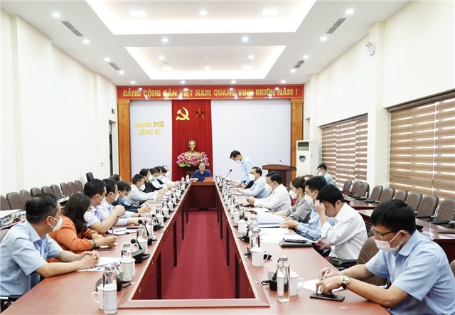 Hội nghị rà soát hồ sơ thủ tục chuẩn bị cưỡng chế thu hồi đất thực hiện dự án đường ven sông