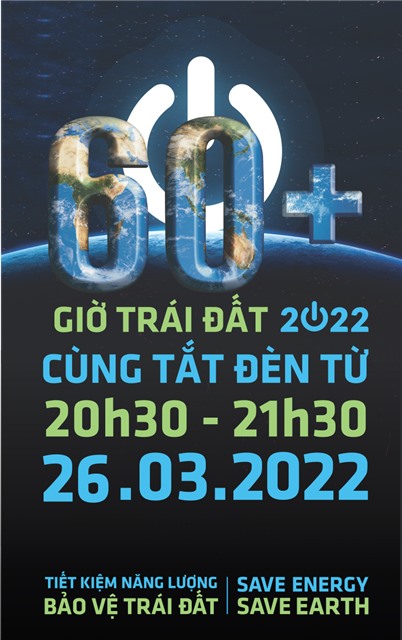 Giờ Trái đất năm 2022: "Kiến tạo tương lai - Bây giờ hoặc không bao giờ"